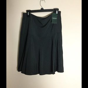 NWT RL skirt sz 10