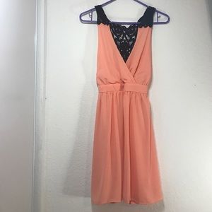 Xs Coral Spring Dress