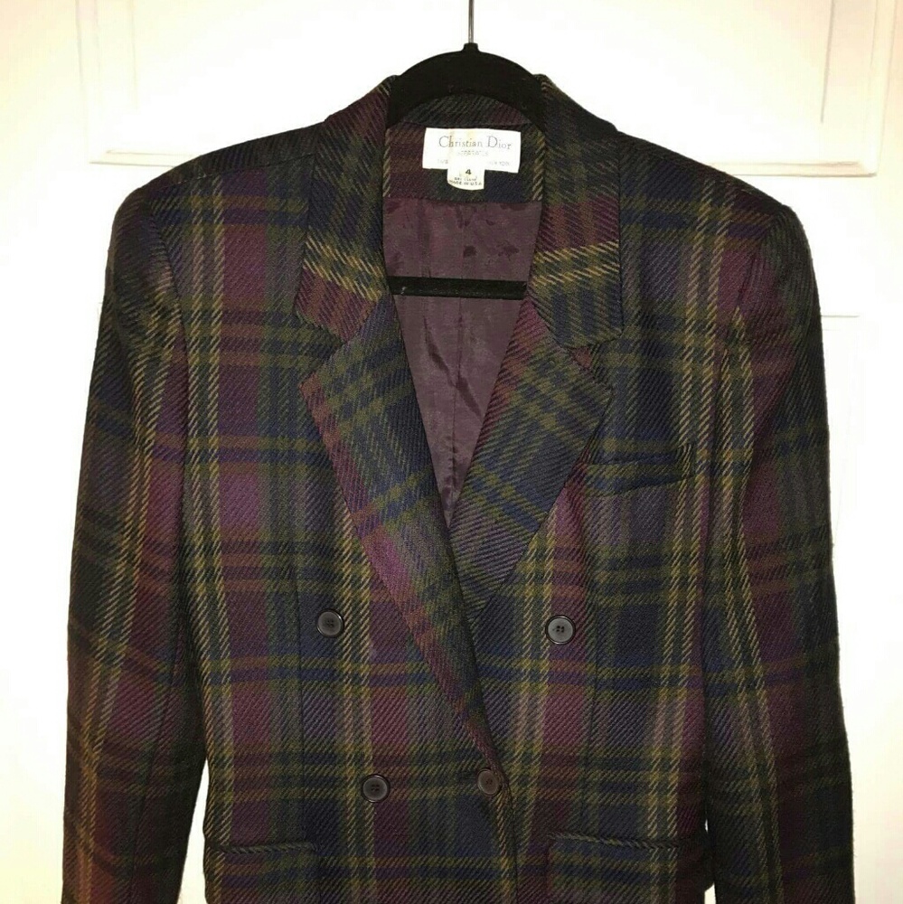 Christian Dior vintage women's separates blazer