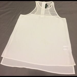 ⚡️CLOSET CLOSING⚡️Sam Edelman White Sheer Blouse