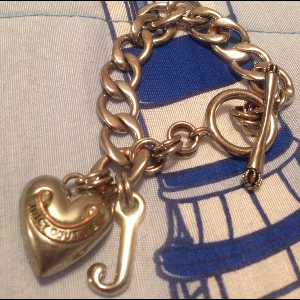 Authentic juicy couture charm bracelet
