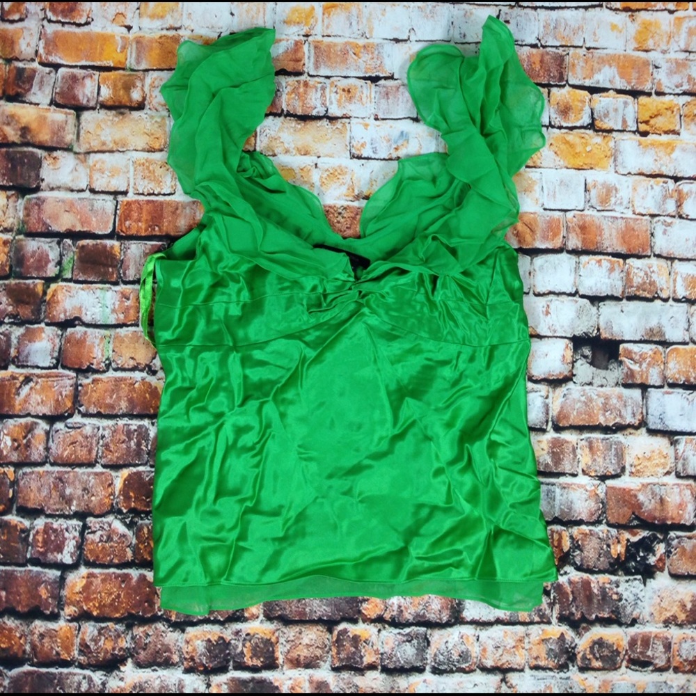 BCBG Maxazria Green Top St. Patrick's Day!