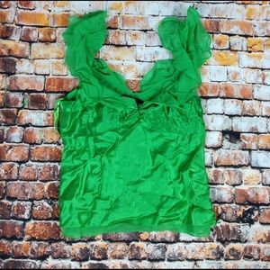 BCBG Maxazria Green Top St. Patrick's Day!