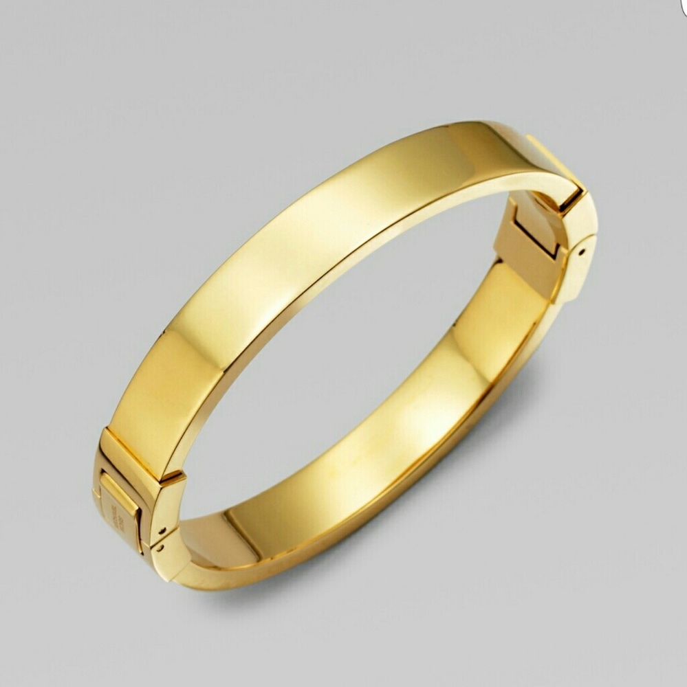 Micheal Kors hinged bangle bracelet