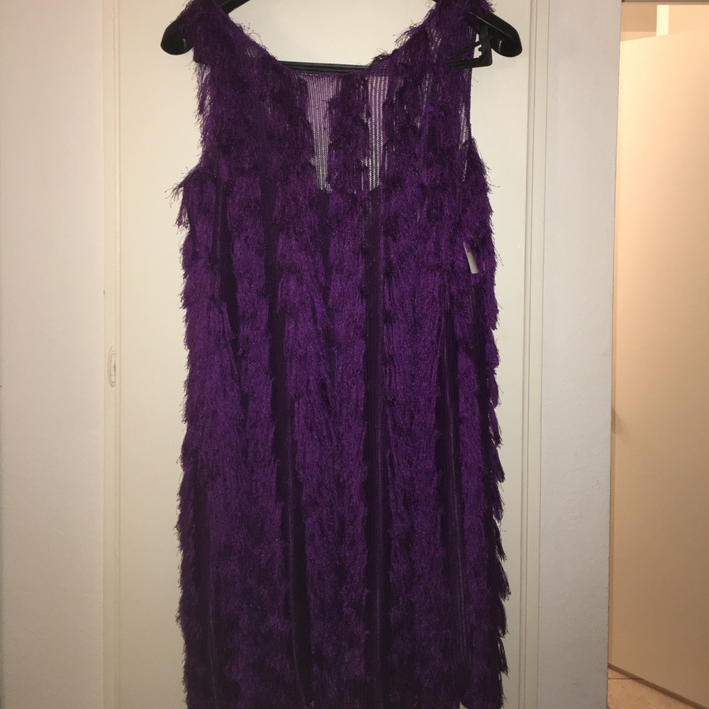 Purple "Shimmy" Dress!