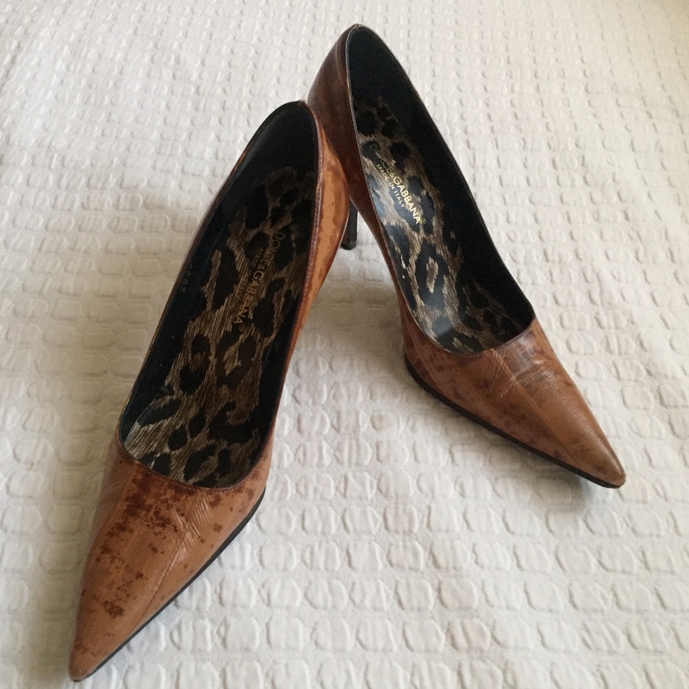 Dolce & Gabbana Leather Pumps