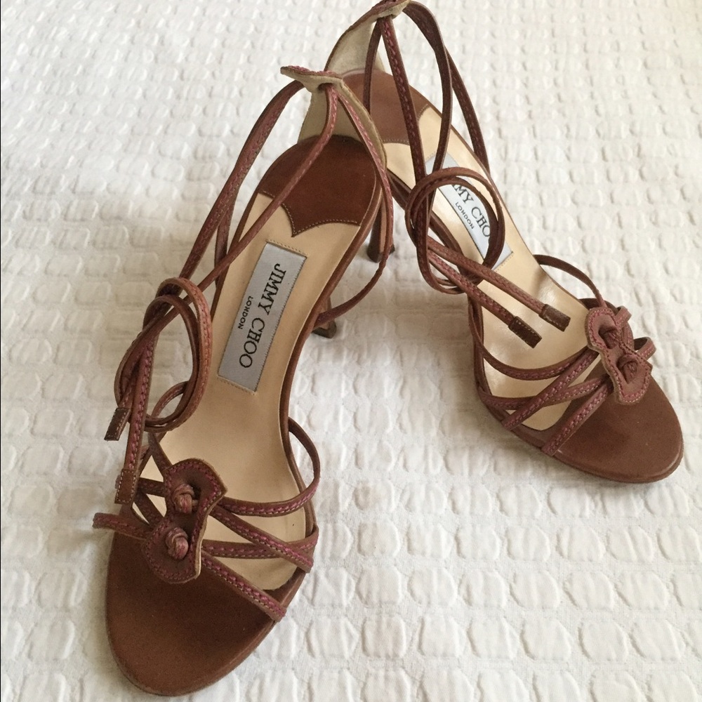 Jimmy Choo Leather Sandals