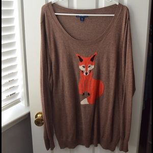 Old Navy Sweaters - Old Navy Fox Sweater Old Navy Sweaters - Old Navy Fox Sweater