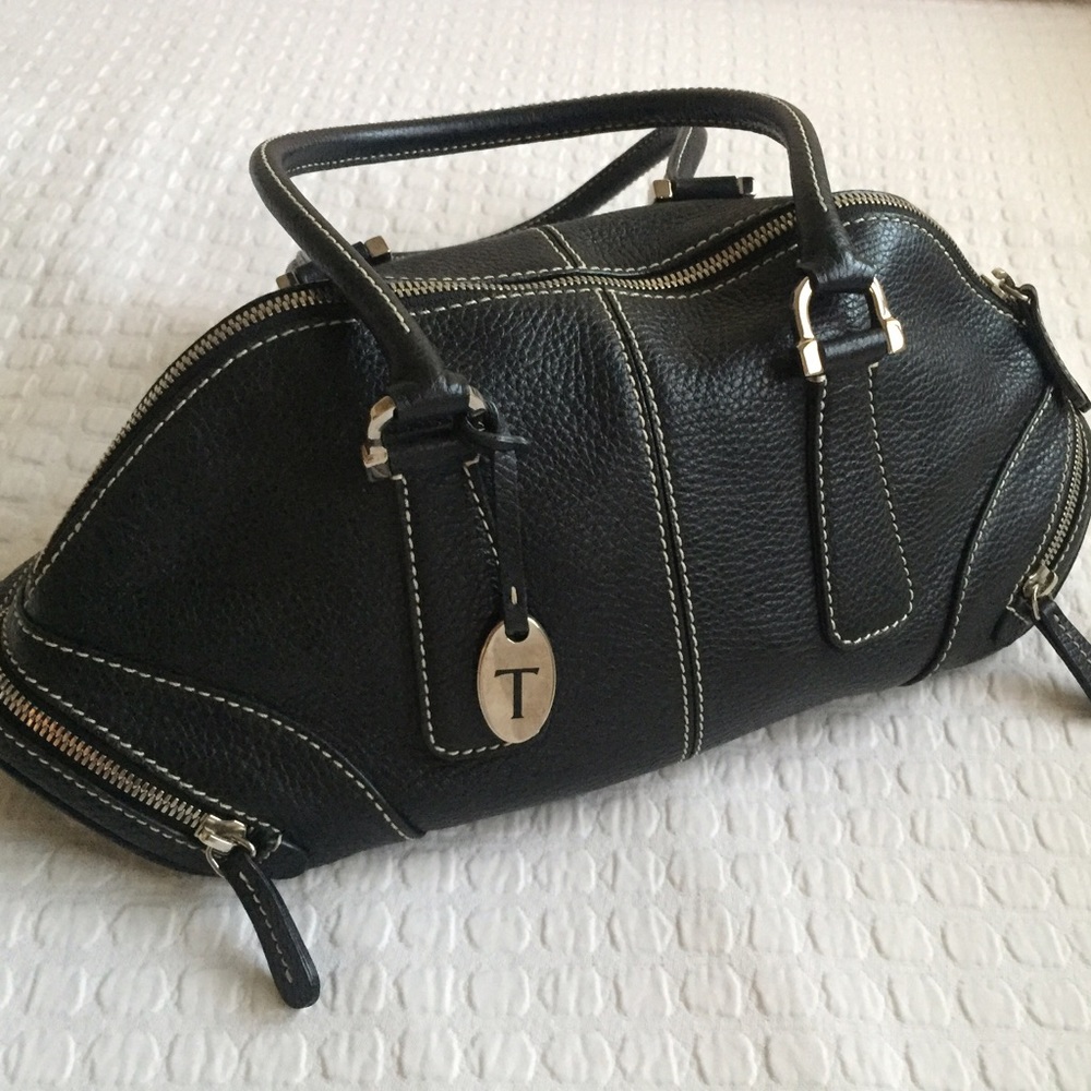 Tod's Black Leather Purse
