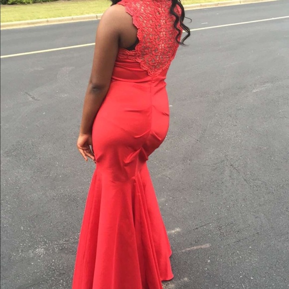 Red Prom Dress - Picture 3 of 4