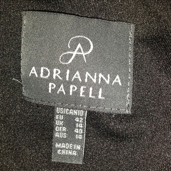 Adrianna Papell Metallic Cocktail Dress sz10 NWOT - Picture 3 of 8