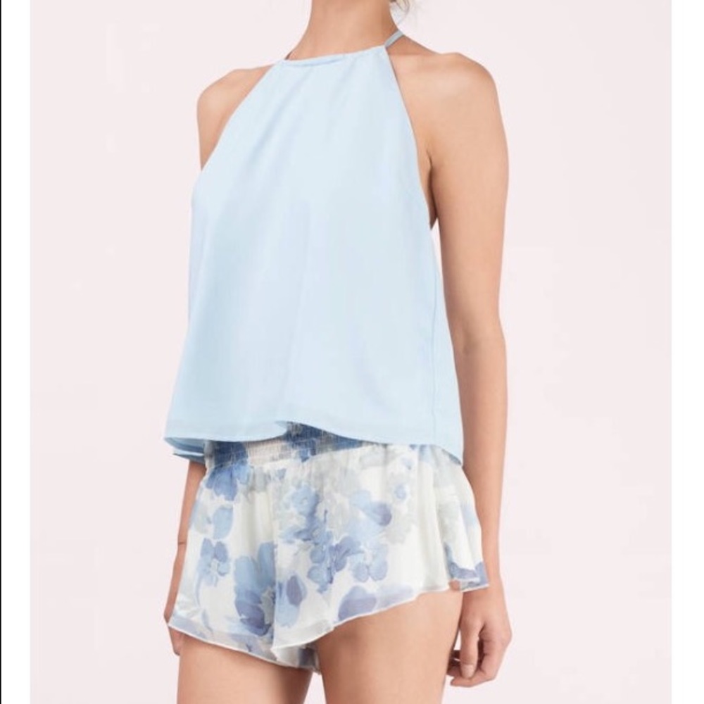 FLORAL SHORTS - Picture 3 of 6