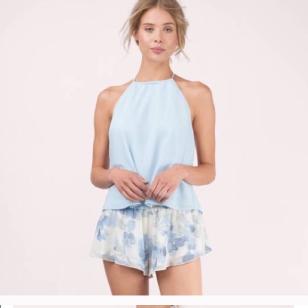 FLORAL SHORTS - Picture 5 of 6