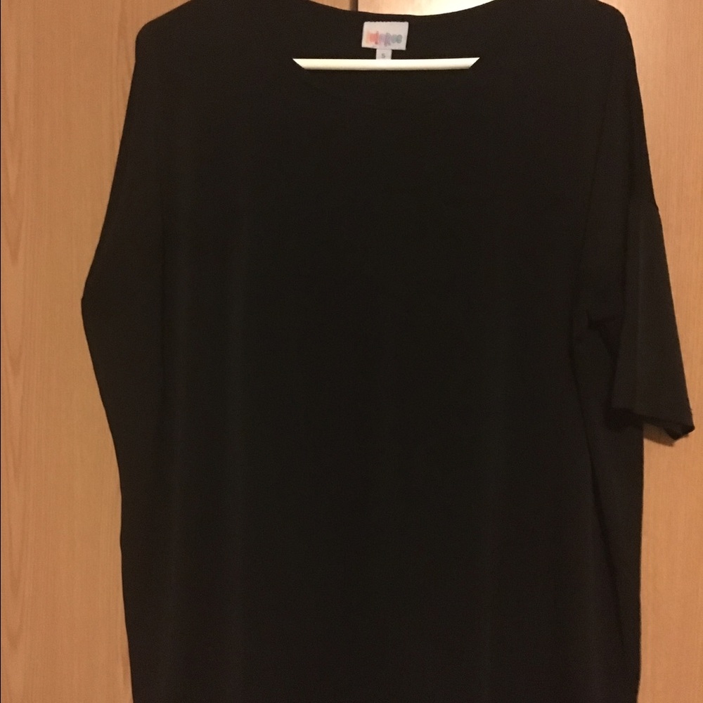 Lularoe Solid Black Irma Small