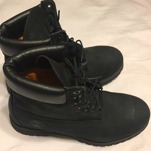 Men's Black Timberland Boots