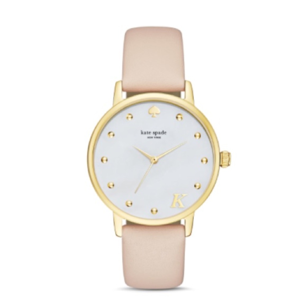 NIB kate spade monogram 'K' wrist watch