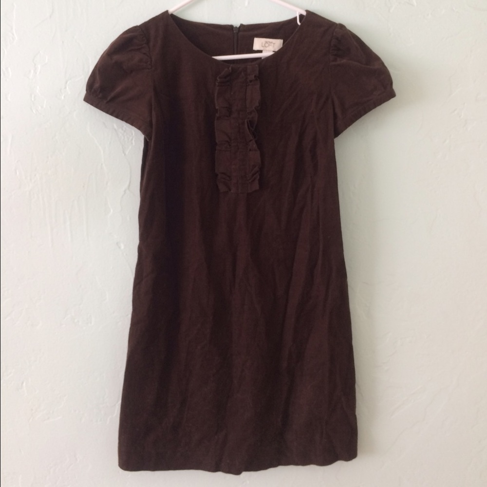 brown dress