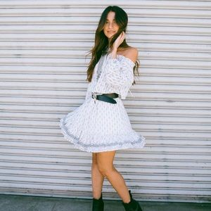 Sadie & Sage off shoulder dress