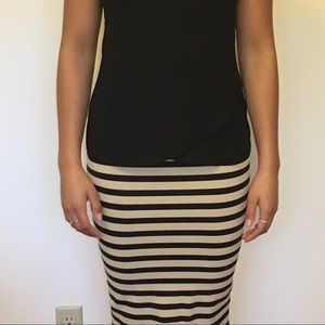 🥂BEBE🥂High-waisted pencil skirt. NWT