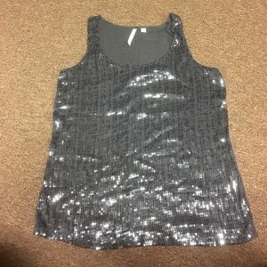 Women's Sequined Tank Top