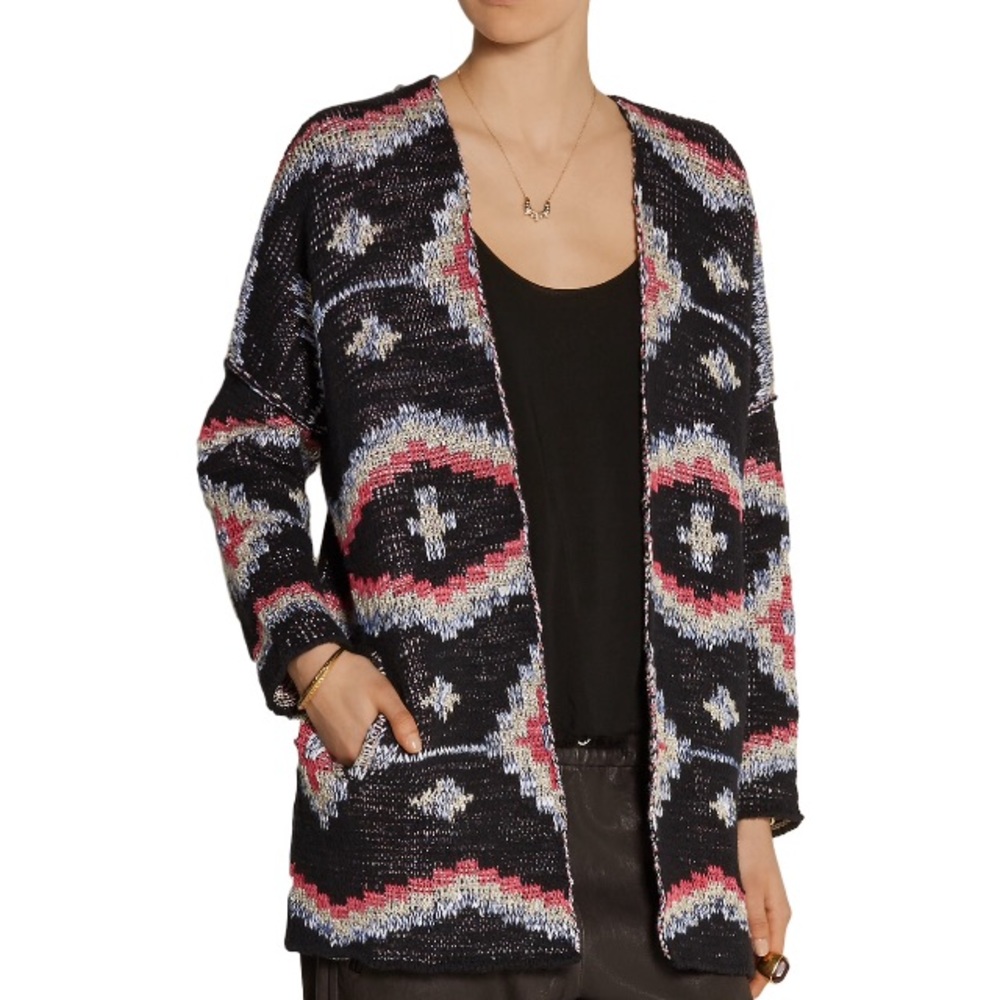 Maje Maori Cardigan.