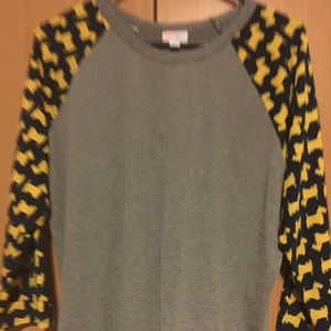 Lularoe Randy Scotty Dogs XL Unicorn