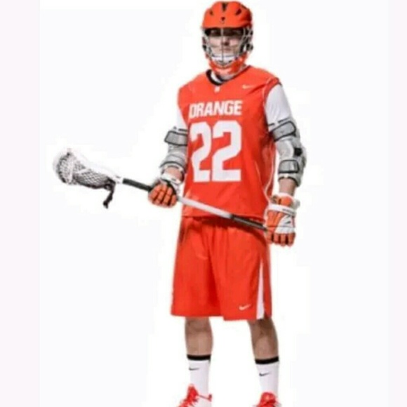 Nike Men's L Syracuse Orange Sleeveless LaCrosse Jersey - Picture 2 of 8