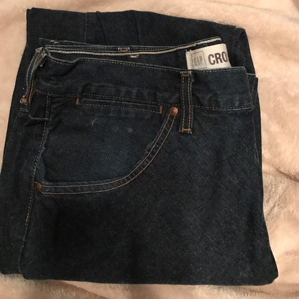 Gap cross cut jeans