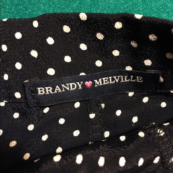 Polka dot brandy Melville skirt - Picture 2 of 3
