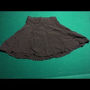 Polka dot brandy Melville skirt