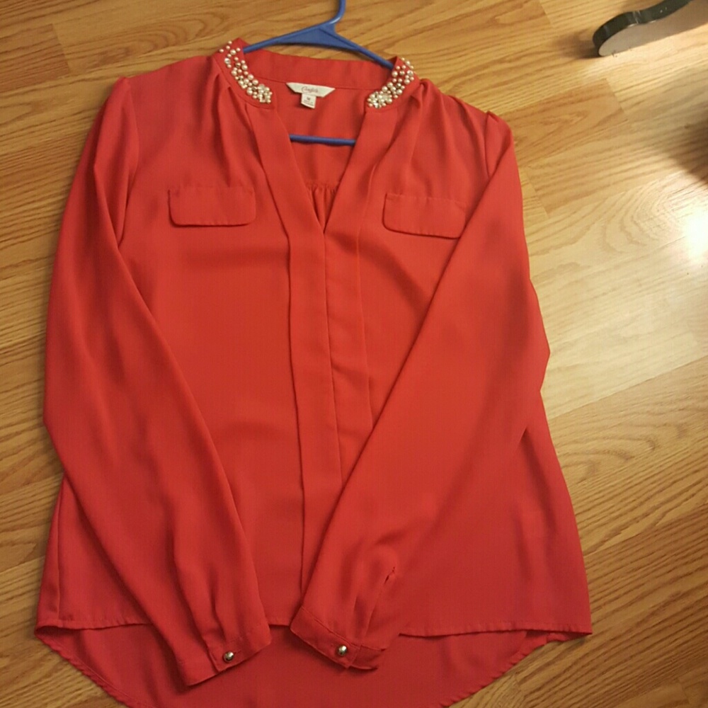 Candies pink medium blouse