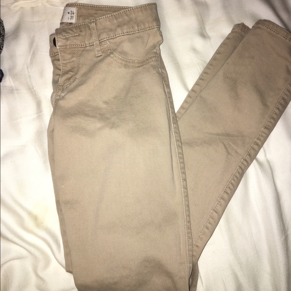 Hollister Pants (Khaki/Tan)