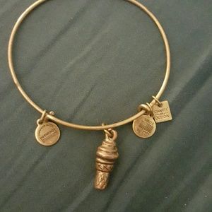 Alex and Ani ice cream cone bracelet