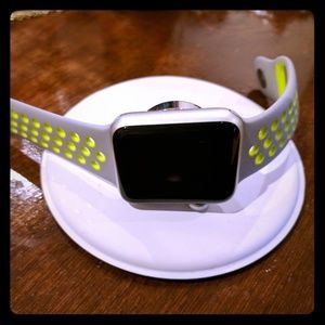 Apple Watch with accessories