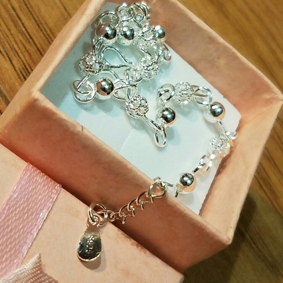 NICE 925 SILVER BRACELT - Picture 1 of 2