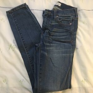 Madewell size 24 skinny jeans