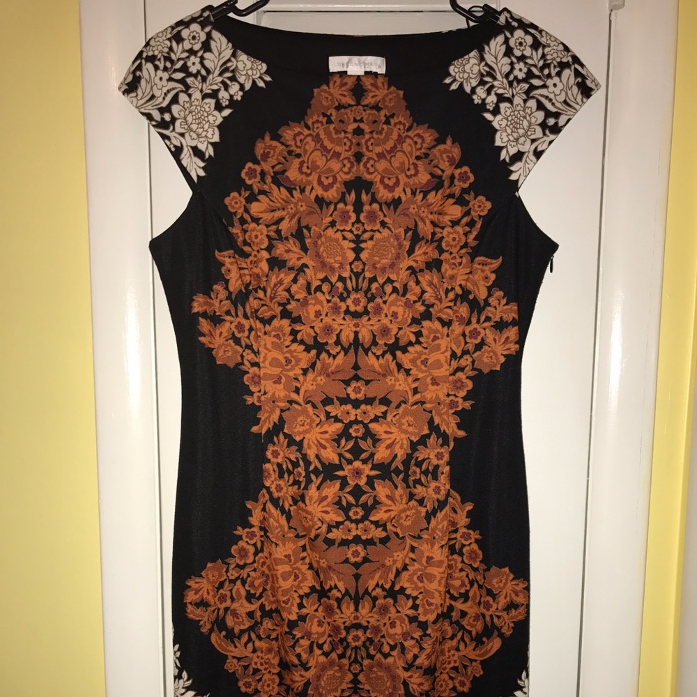 London Times Fitted Sheath Dress