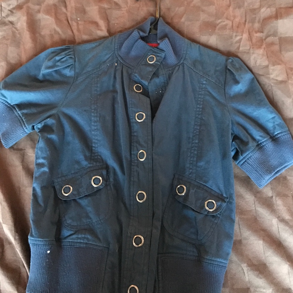 Blue jacket
