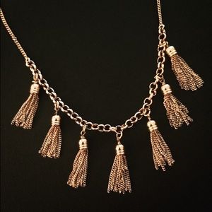 Vera Bradley Short Tassel Necklace