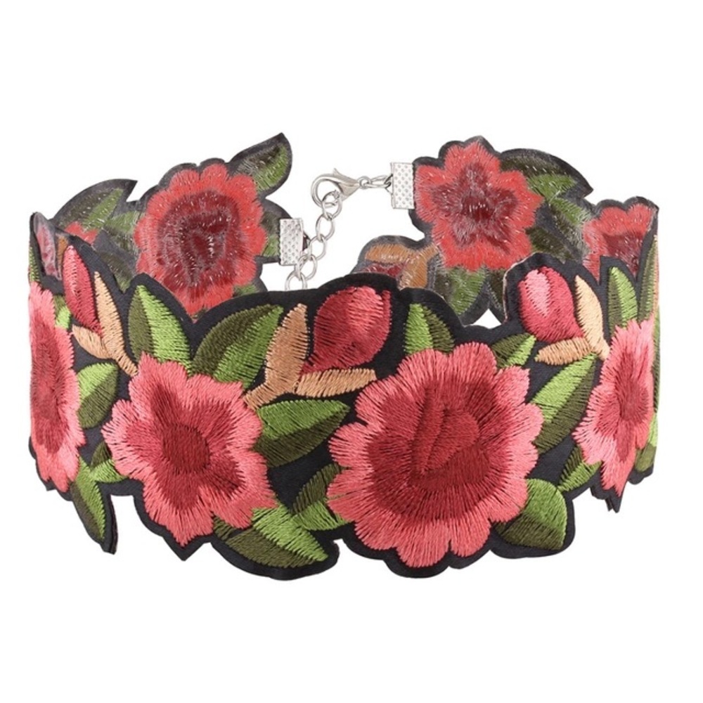 🌸 "Vintage Floral" Choker - Picture 3 of 6
