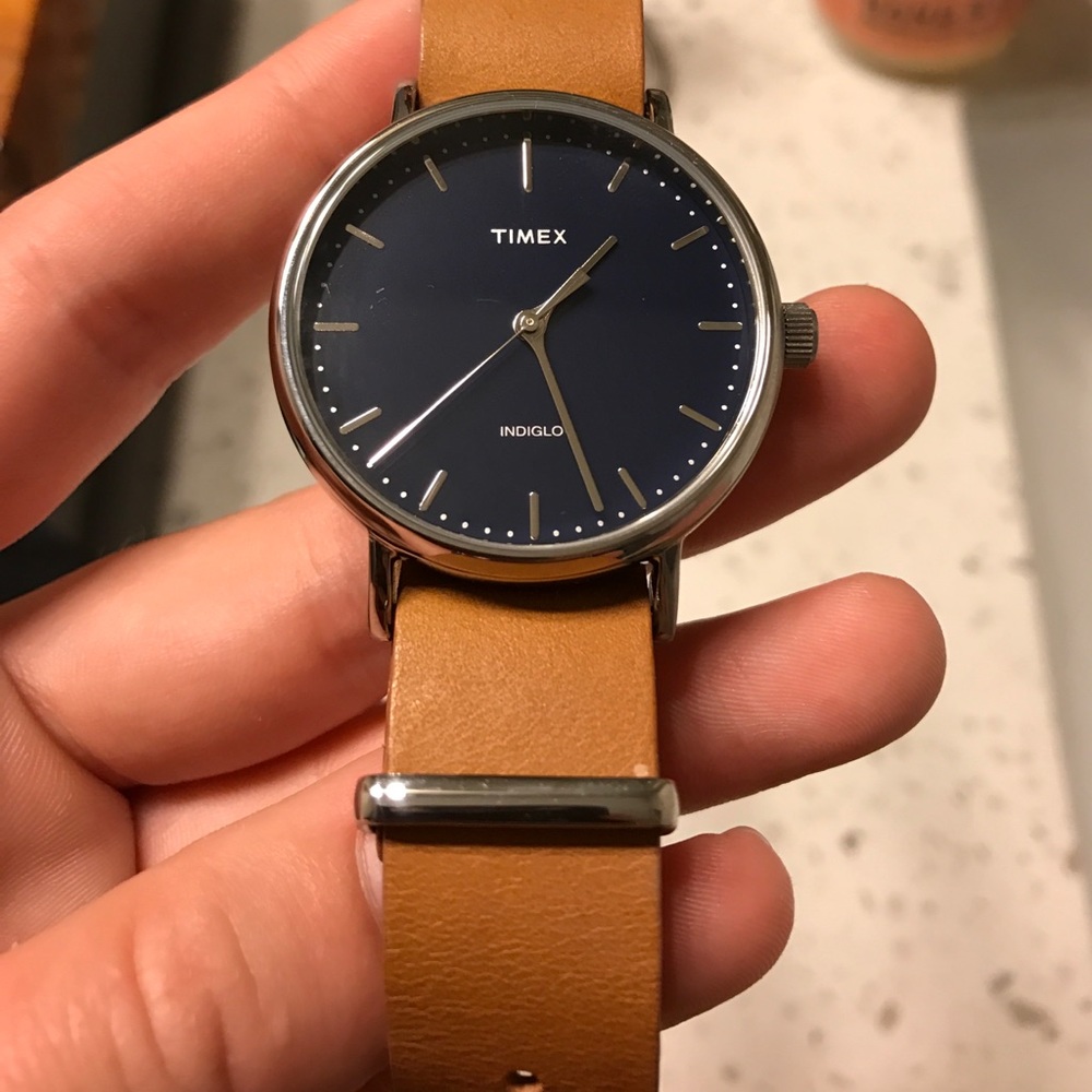 Women's Timex Leather Watch
