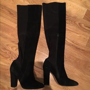 Betsey Johnson over the knee boots