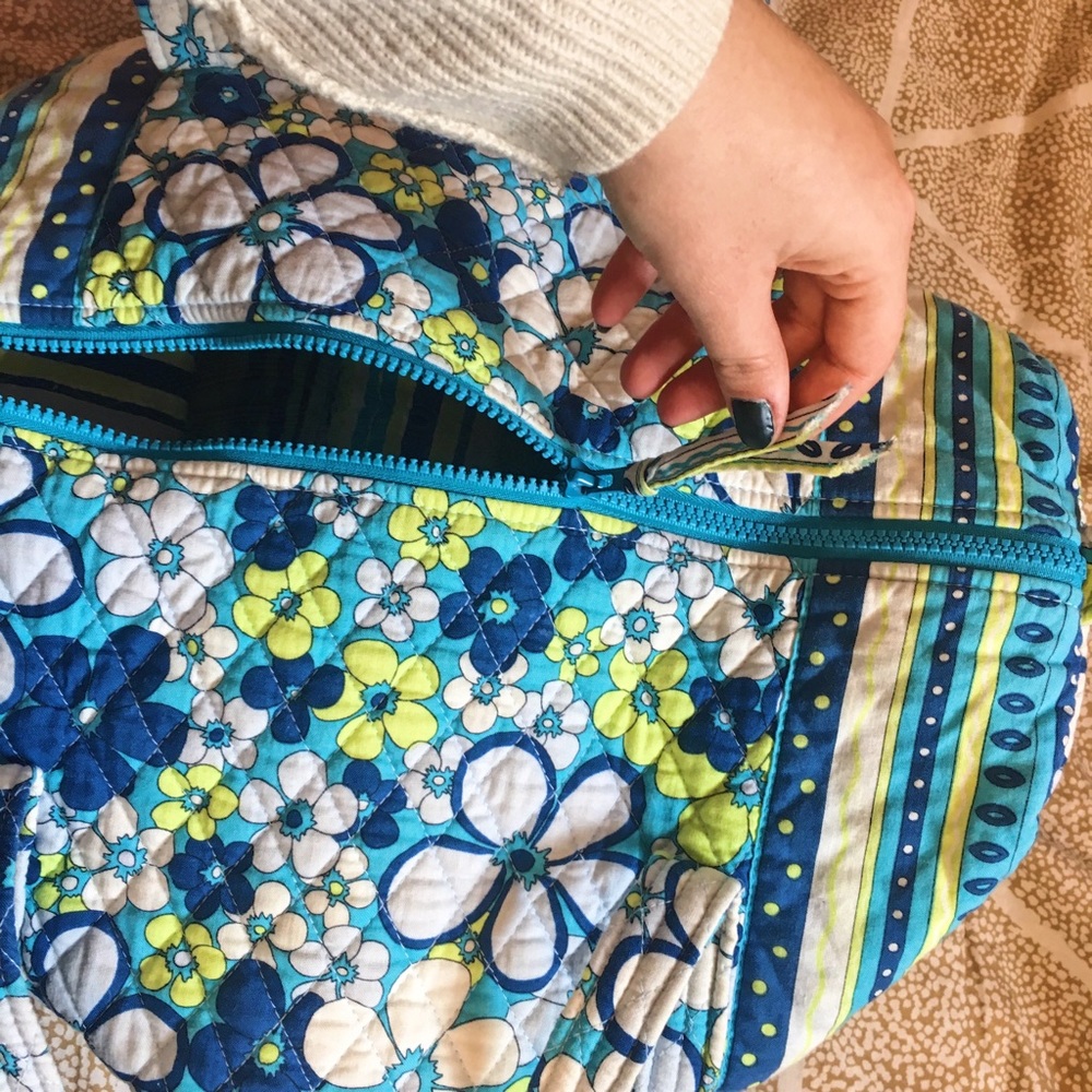 Floral Printed Cloth Duffle Bag ✨ SALE ✨