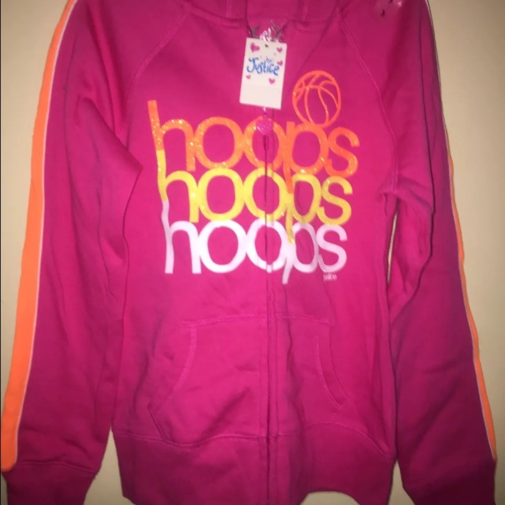 Girls Justice Basketball warm up set! Size 7 NWT