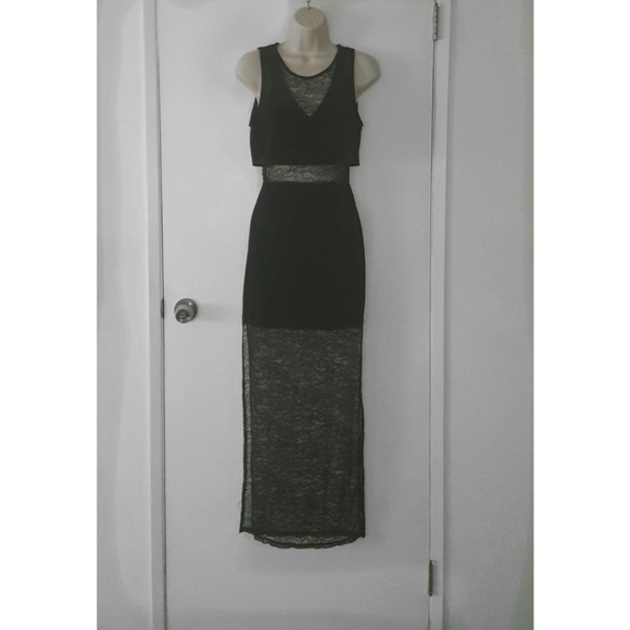 MINKPINK Velvet and Lace Maxi Dress - Picture 3 of 6