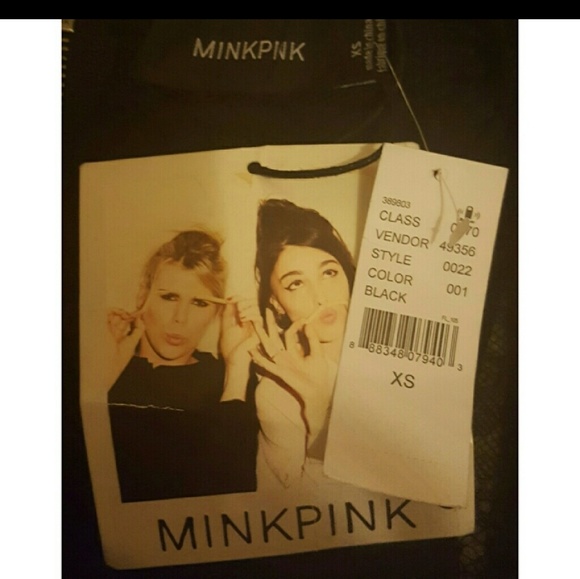 MINKPINK Velvet and Lace Maxi Dress - Picture 6 of 6