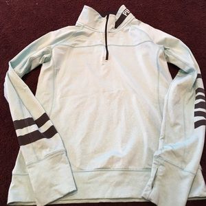 PINK by vs pull over 1/2 zip
