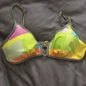 Geometric bikini top