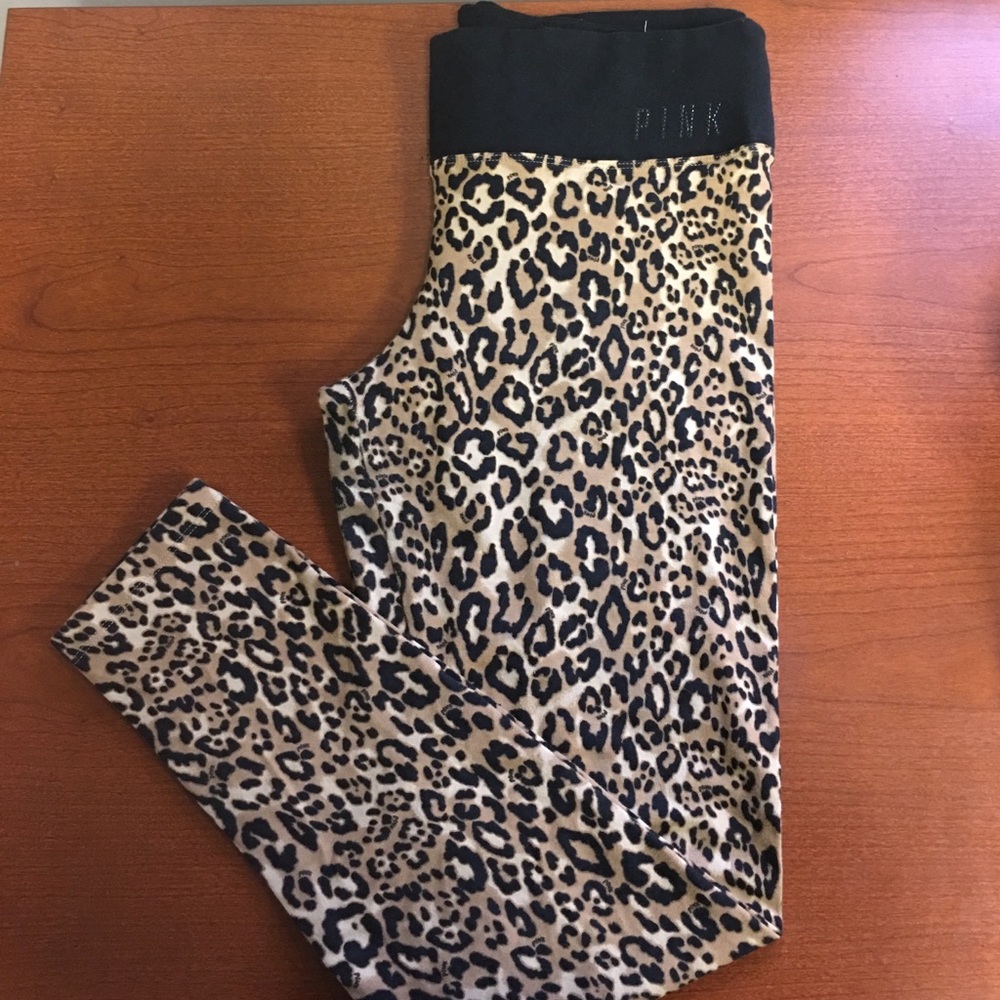 VS PINK cheetah leggings