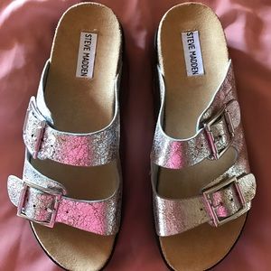 Steve Madden peer slide sz 8 brand new never worn